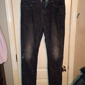 Goodfellow & Co Dark Wash Slim Straight Jeans - Black